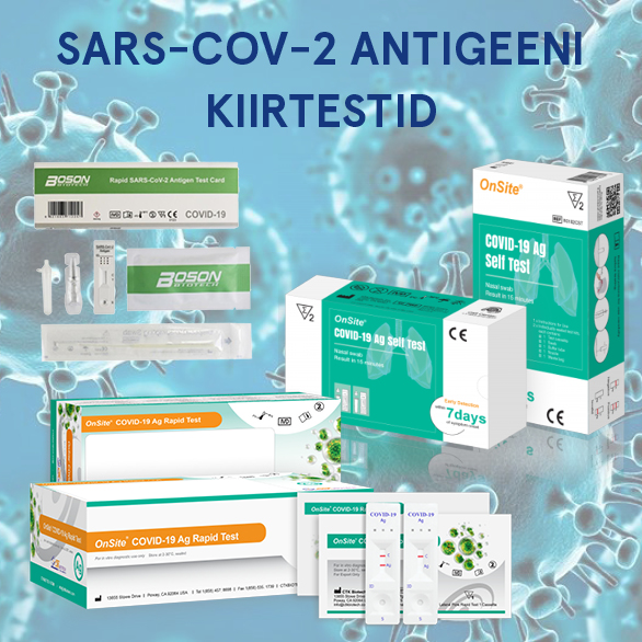 Sars-Cov-2 antigeeni kiirtestid