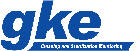 Sinine GKE logo