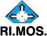 Musta värvusega RI.MOS. logo